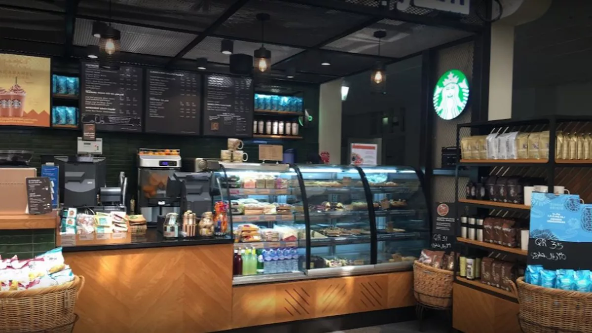 Starbucks Qatar University 2