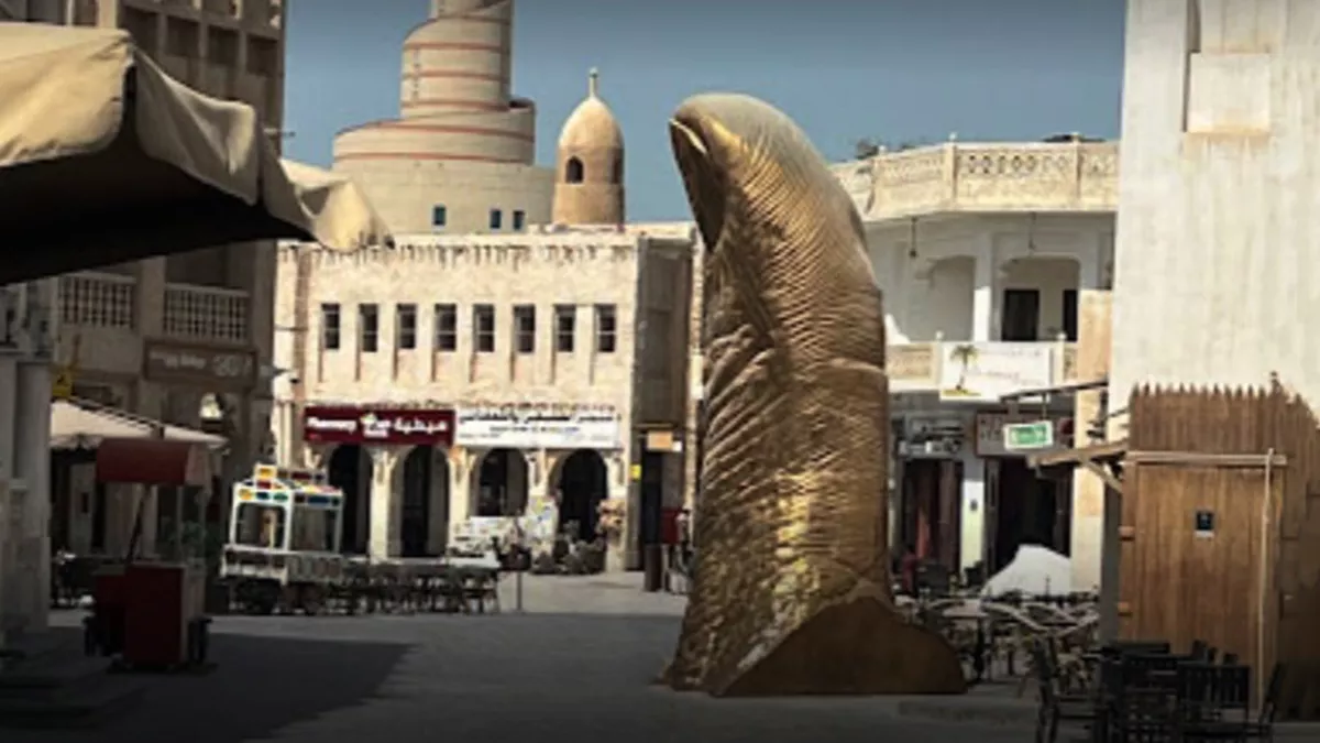 The Golden Thumb Statue 3