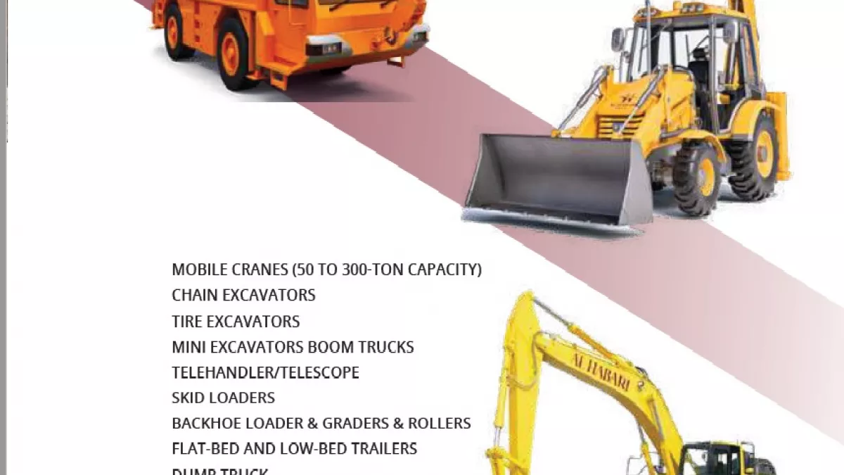Al Habari Rental Equipment   And   Transportation. 3