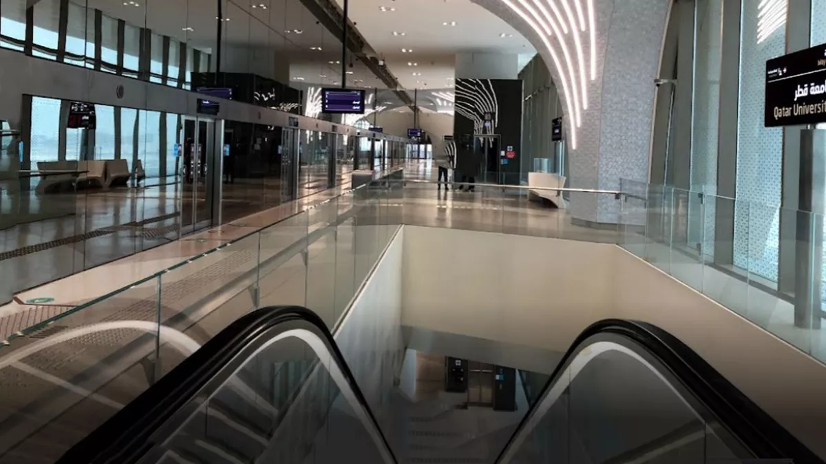 Qatar University -Sub way Station 1
