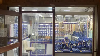 Blue gems jewellery