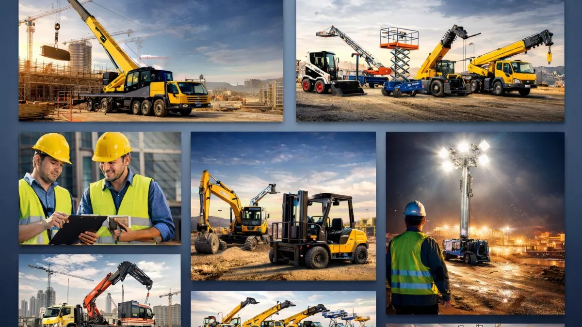 Rafe Global Forklift & Heavy Equipment Rental Riyadh 1