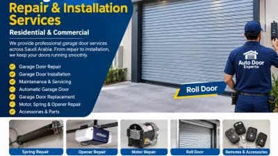Garage Door Repair & Installation Services in Saudi Arabia | Auto Door Experts